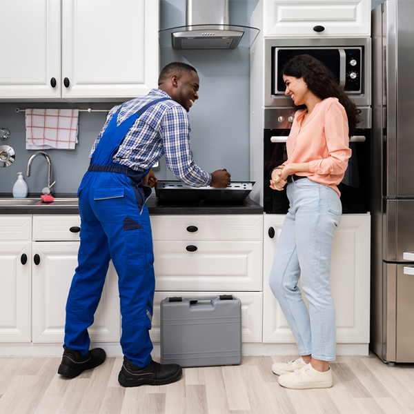 can you provide an estimate for cooktop repair before beginning any work in Mcadoo Texas